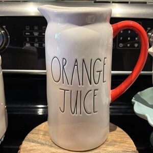 Rae Dunn Orange 🍊 Juice Pitcher